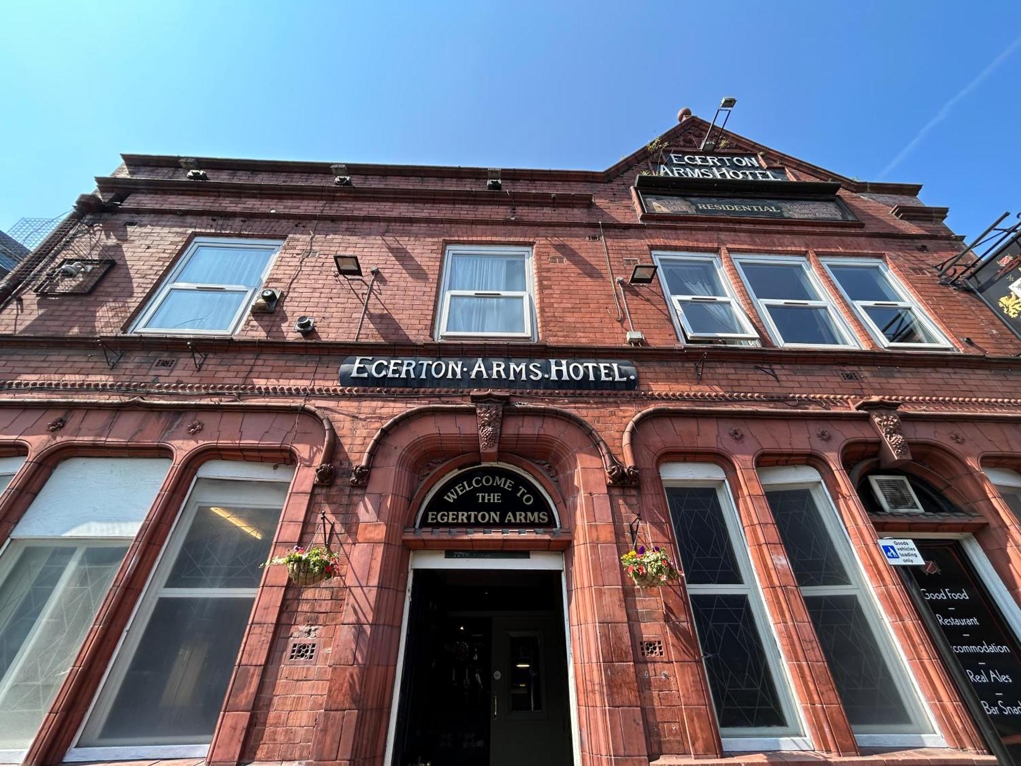 The Egerton Arms Hotel Salford Manchester Exterior photo